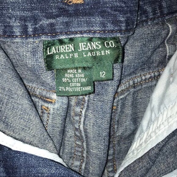 Vintage Ralph Lauren Denim Skirt - Picture 3 of 5